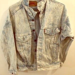 Vintage Levi’s Acid Washed Jean Jacket